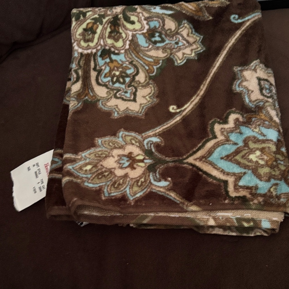 Floral Patterned Blanket